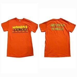 Mombos Pizza Hold to Fold Graphic T-Shirt